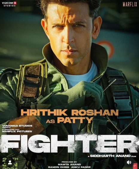 Fighter movie release ; स्पाई यूनिवर्स का का सबसे धमाकेदार गिलम होगी ह्रितिक रोशन की फाइटर मूवी ,बॉलीवुड के मार्वल से होगा मुकाबला ।